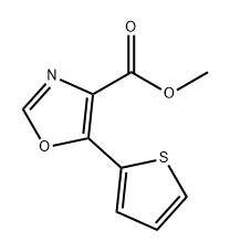 4-Oxazolecarboxylic acid, 5-(2-thienyl)-, methyl ester