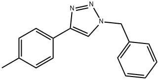 1H-1,2,3-Triazole, 4-(4-methylphenyl)-1-(phenylmethyl)-