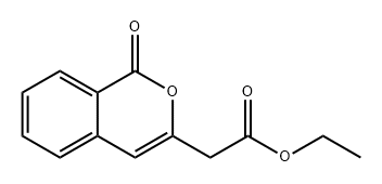 1H-2-Benzopyran-3-acetic acid, 1-oxo-, ethyl ester