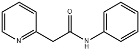 2-Pyridineacetamide, N-phenyl- Structure