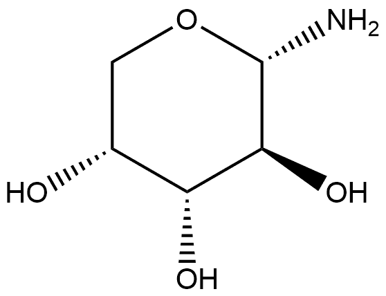 α-D-Arabinopyranosylamine Structure