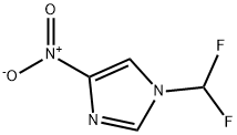 1H-Imidazole, 1-(difluoromethyl)-4-nitro- Structure