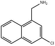 1-(Aminomethyl)-3-chloronaphthalene Struktur