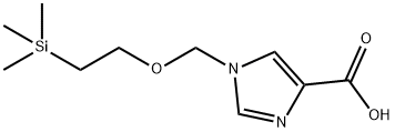 1-[[2-(三甲基硅基)乙氧基]甲基]-1H-咪唑-4-甲酸,854123-77-6,结构式