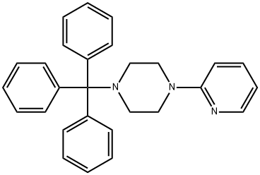 Piperazine, 1-(2-pyridinyl)-4-(triphenylmethyl)-