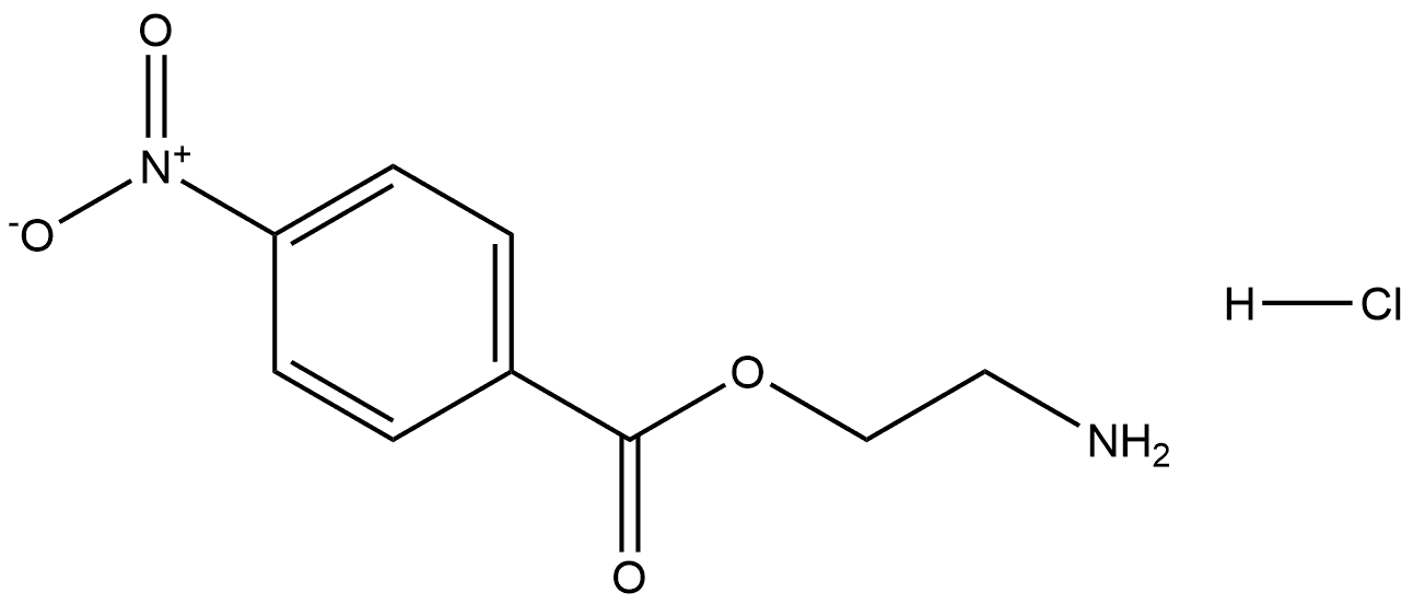 Ethanol, 2-amino-, 1-(4-nitrobenzoate), hydrochloride (1:1)|