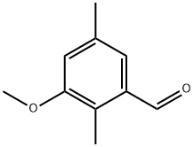 Benzaldehyde, 3-methoxy-2,5-dimethyl- Struktur