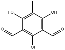 2,4,6-三羟基-5-甲基-1,3-苯二甲醛, 854656-95-4, 结构式