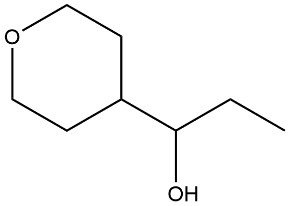 1-(4-四氢吡喃基)-1-丙醇 结构式