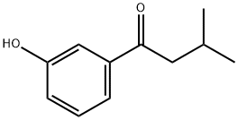 1-(3-Hydroxyphenyl)-3-methylbutan-1-one 结构式