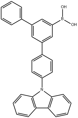 Boronic acid, [4-(9H-carbazol-9-yl)[1,1':3',1''-terphenyl]-5'-yl]- (9CI)|