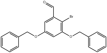 Benzaldehyde, 2-bromo-3,5-bis(phenylmethoxy)-|