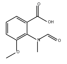 Benzoic acid, 2-(formylmethylamino)-3-methoxy-