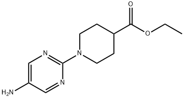 856001-14-4 4-Piperidinecarboxylic acid, 1-(5-amino-2-pyrimidinyl)-, ethyl ester