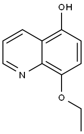 8-Ethoxyquinolin-5-ol,856083-19-7,结构式