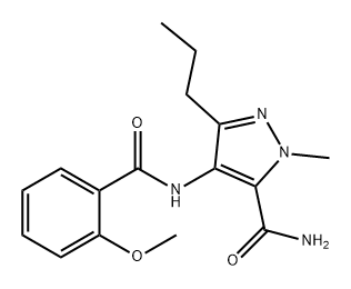 1H-Pyrazole-5-carboxamide, 4-[(2-methoxybenzoyl)amino]-1-methyl-3-propyl-|西地那非杂质