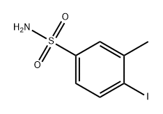 Benzenesulfonamide, 4-iodo-3-methyl- Struktur