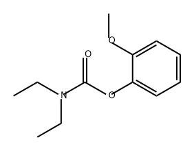 Carbamic acid, N,N-diethyl-, 2-methoxyphenyl ester|