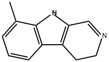 3H-Pyrido[3,4-b]indole, 4,9-dihydro-8-methyl- Structure