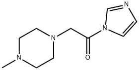 Ethanone, 1-(1H-imidazol-1-yl)-2-(4-methyl-1-piperazinyl)-
