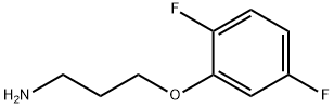 3-(2,5-Difluorophenoxy)propan-1-amine Structure