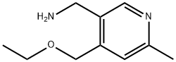 3-Pyridinemethanamine, 4-(ethoxymethyl)-6-methyl-