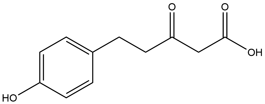 Benzenepentanoic acid, 4-hydroxy-β-oxo-,857481-89-1,结构式