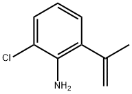 Benzenamine, 2-chloro-6-(1-methylethenyl)- Structure