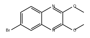 6-溴-2,3-二甲氧基喹啉,857758-77-1,结构式