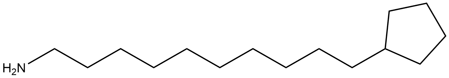 Cyclopentanedecanamine Struktur