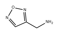 1,2,5-Oxadiazole-3-methanamine Structure