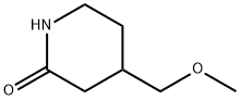 2-Piperidinone, 4-(methoxymethyl)- Structure