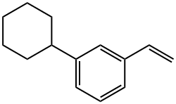 Benzene, 1-cyclohexyl-3-ethenyl- 化学構造式