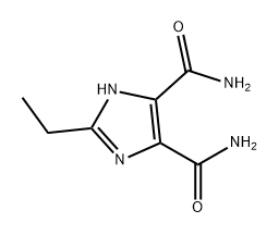 1H-Imidazole-4,5-dicarboxamide, 2-ethyl- Struktur