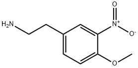 Benzeneethanamine, 4-methoxy-3-nitro- Struktur