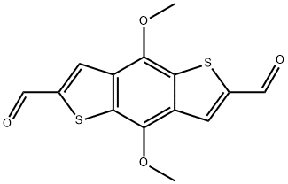 Benzo[1,2-b:4,5-b']dithiophene-2,6-dicarboxaldehyde, 4,8-dimethoxy- (9CI),85903-01-1,结构式