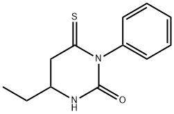2(1H)?-?Pyrimidinone, 4-?ethyltetrahydro-?1-?phenyl-?6-?thioxo- 结构式