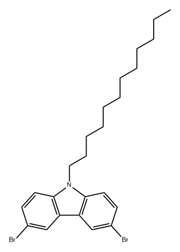 9H-Carbazole, 3,6-dibromo-9-dodecyl-|