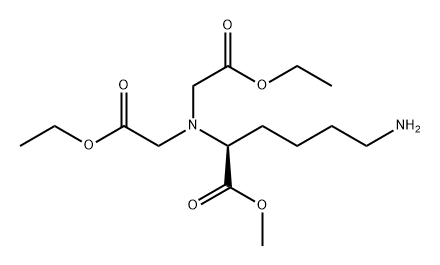 L-Lysine, N2,N2-bis(2-ethoxy-2-oxoethyl)-, methyl ester|2,2'-((6-氨基-1-甲氧基-1-氧代己烷-2-基)氮杂二基)(S)-二乙酸二乙酯