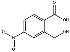 Benzoic acid, 2-(hydroxymethyl)-4-nitro- Structure