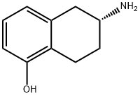 (6R)-6-氨基-5,6,7,8-四氢-1-萘酚,85987-44-6,结构式