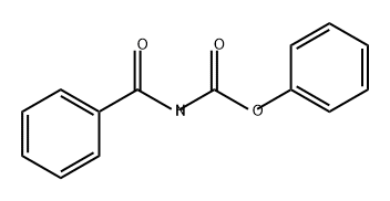 Carbamic acid, N-benzoyl-, phenyl ester
