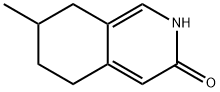 3(2H)-Isoquinolinone, 5,6,7,8-tetrahydro-7-methyl- Struktur