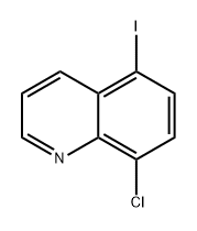 8-氯-5-碘喹啉,859958-85-3,结构式