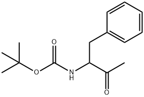 Carbamic acid, [2-oxo-1-(phenylmethyl)propyl]-, 1,1-dimethylethyl ester (9CI) Structure