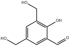 Benzaldehyde, 2-hydroxy-3,5-bis(hydroxymethyl)- Structure