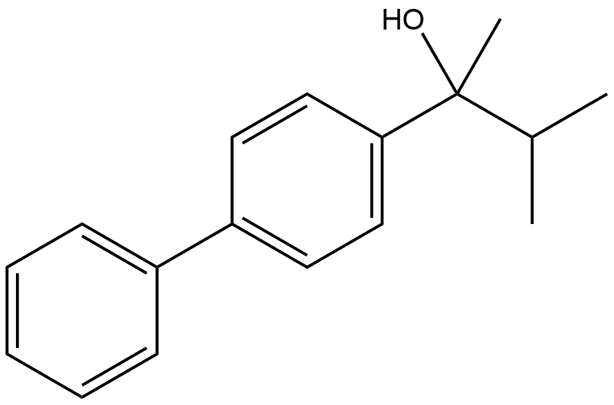 α-Methyl-α-(1-methylethyl)[1,1'-biphenyl]-4-methanol,860590-51-8,结构式