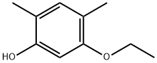 Phenol, 5-ethoxy-2,4-dimethyl- Struktur