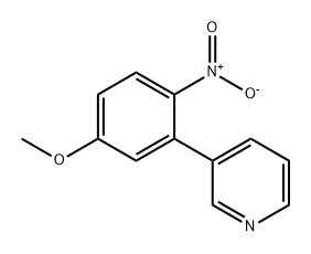 Pyridine, 3-(5-methoxy-2-nitrophenyl)-