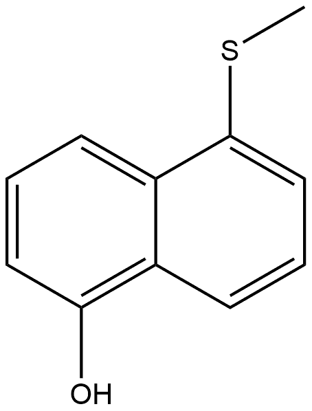 5-(methylthio)naphthalen-1-ol,861072-93-7,结构式